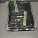 8 x Outdoor Faucet Covers for Winter Freeze Protection, Hose Bib Covers for Winter, Water Spigot Cover Winter Insulated, 4 Pack 5.9" x 8.3" Pipe Wrap Insulation Cover Socks Outside Faucet Freeze Protector (Black)