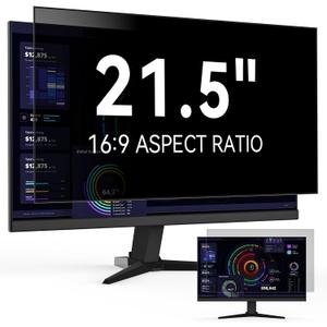 21.5 Inch Computer Privacy Screen Filter for 16:9 Widescreen Monitor