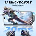 20ms Ultra-Low Latency 2.4G Wireless Gaming Earbuds with ENC Mic - 2.4GHz/Bluetooth Dual-Mode for PS5, PC, Meta Quest 3, Steam Deck, Phone & Laptop-Black