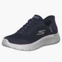 Skechers Women's Go Walk Flex Hands Free Slip-Ins-Grand Entry Sneaker 10 Navy/White