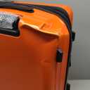 Luggage Sets 3 Piece, 20 Inch Carry on Luggage and 24 Inch Suitcases with Wheels Spinner, Durable Hard Shell Suitcase Set, Expandable Travel Suitcase, Orange