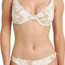 Quiksilver Women's Jade Floral Print Bikini Bottom (M)