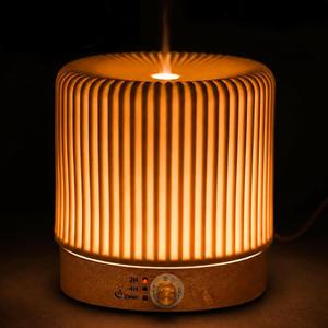 Ceramic Essential Oil Diffusers,Small Cute for Office, Home for Aromatherapy,Bedroom Humidifier Air Fragrance,Room Scent, Smell,Light Decor para Casa De Essentials Aesthetic Aroma (B)