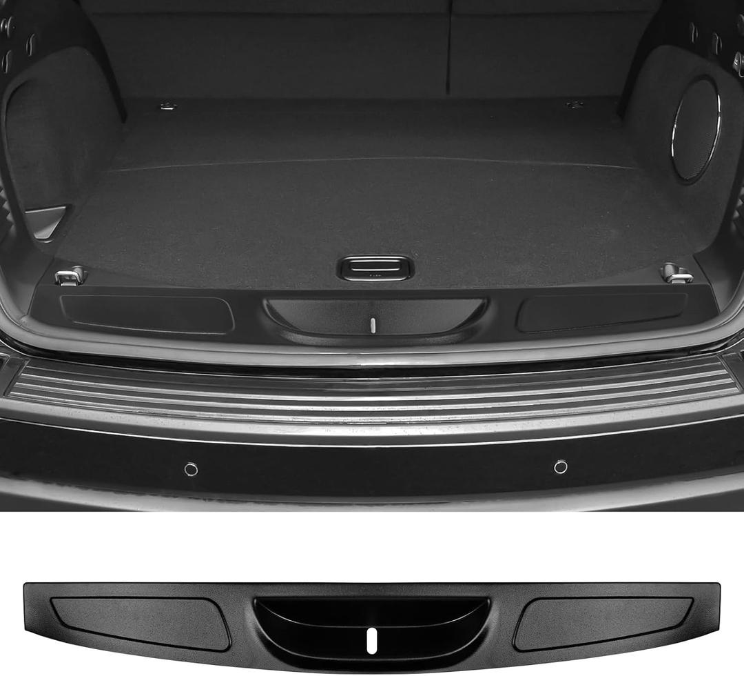 ZZEQYG Interior Rear Bumper Protector ABS Material for Jeep Grand Cherokee(Not for L Model) 2011-2021 Accessories Rear Bumper Guard Trunk Sill Protector