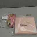 20 Pack Small Pink Thank You Gift Bags With Handles-5.5''x 2.5''x4.7'' Mini Gift Bags Bulk for Baby Shower, Birthday, Wedding, Back to School, Summer Party