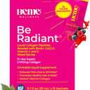 BeMe Liquid Collagen for Women - 2500mg Verisol Collagen Liquid with Biotin, CoQ10 & Vitamin C - Clinically Proven Collagen Peptides for Hair, Skin & Nails - 15 Mixed Berry Sachets