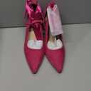 Fashare Womens High Heels Bow Tie Back Sexy Stiletto Ankle Strap Wedding Dress Pumps Shoes Size 8