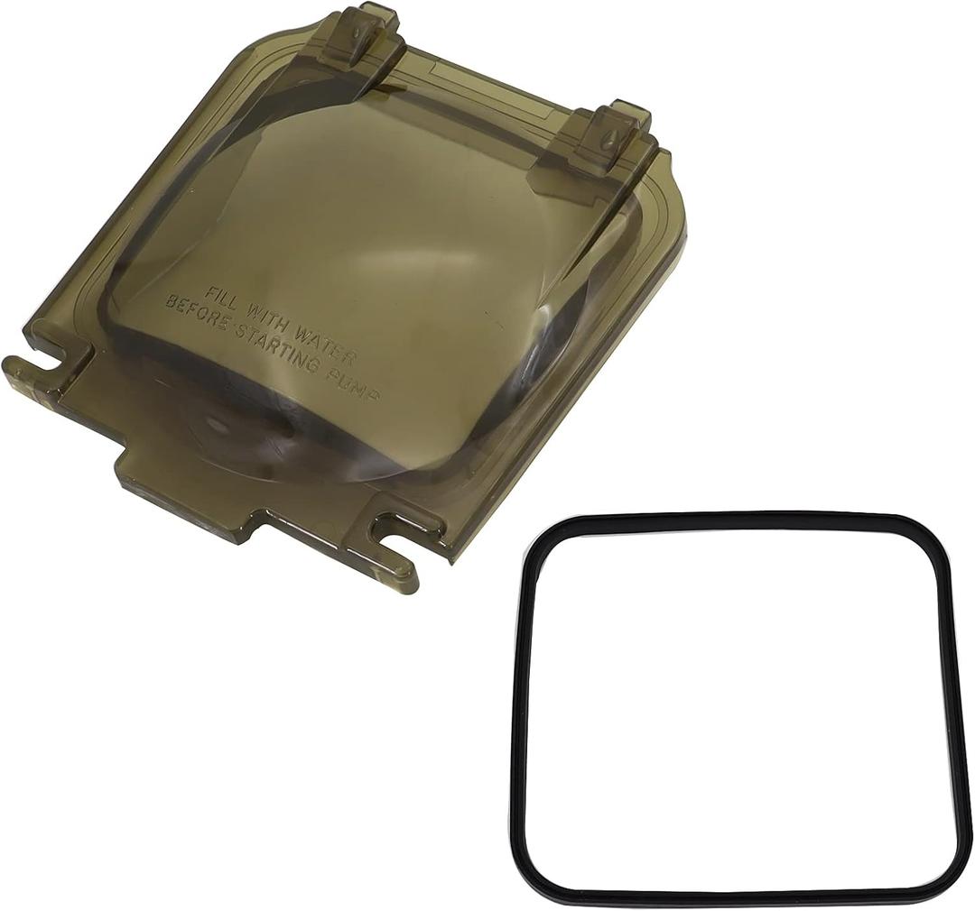 SPX1600D Strainer Cover Lid for Compatible with Hayward Super Pump SP1600X5 SP1605X7 SP1607X10 SP1608X10 SP1610X15 SP1611X15 SP1615X20 SP1616X20 SP1621X25 with SPX1600S Cover Gasket O-Ring Replacement