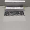 seenda Wireless Bluetooth Keyboard and Mouse Combo, COE401 Rechargeable Slim Keyboard Mouse, 3 Multi-Device Connection, Compact Quiet Set Compatible for Mac/Windows Laptop MacBook iPad, Black Gray