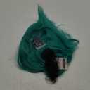 LABEAUT Max Beauty Unisex Short Teal Green Cosplay Wigs With Bangs+ Free Cap, Man Woman Fluffy Heat Resistant Wig Hair for Daily Party Halloween
