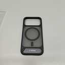 TORRAS Strong Magnetic & Seamless Stand for iPhone 17 Pro Case, Fit for MagSafe, Militray Grade Protection, Built-in Kickstand, Camera Control, Translucent Shockproof Slim 17 Pro Cover Ostand, Black