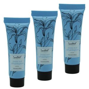 Travelwell Flower Series Hotel Travel Size Guest Bulk Shampoo 0.5 Fl Oz/15ml