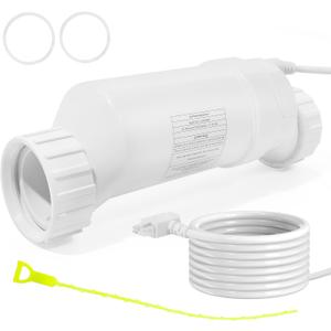 T-15 Pool Salt Cell for Salt Water Pool Chlorinator System Salt Cell Replacement Part for Hayward T Cell T15 940 W3T-CELL-15 Cell Salt Chlorination Cell Up to 40000 Gallons (40000 Gallons)
