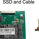 512GB CE ZIF PATA SSD for iPod Classic 6th 7th iPod Video 5Gen 5.5th HDD Replace MK3008GAL MK1634GAL MK8010GAH Solid State Drive (512GB)
