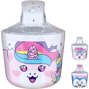 1.2 Quart Unicorn Electric Ice Cream Maker Machine for Kids  Best Countertop Ice Cream Machine for Homemade Soft Serve, Sorbet, Gelato, Frozen Yogurt  Fun & Easy Desserts for Families, Easy To Clean