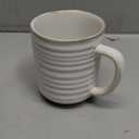 LE TAUCI Coffee Mugs 12 oz, Ceramic Coffee Cups for Latte, Hot Tea, Cappuccino, Mocha, Cocoa, Housewarming Wedding Present Mug Set - Set of 4, Arctic White (Full 12 oz (Normal 11 oz))