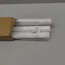 Closet Rods for Hanging Clothes, 17 to 84 Inch Heavy Duty Stepless Adjustable Closet Hanging Rod, 1.3 Inch Diameter Metal Closet Rod for Wardrobes Laundry Bedroom RV, White