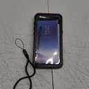 Lanhiem for Samsung Galaxy S9 Phone Case, IP68 Waterproof Dustproof Case with Built-in Screen Protector, Rugged Full Body Shockproof Protective Cover for Galaxy S9 (Black)