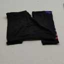 adidas Girls' Logo 7/8 Cotton Tights (16, Black)