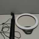 UBeesize 12'' Selfie Ring Light with 62 Tripod Stand for Video Recording, Live Streaming(YouTube, Instagram, TIK Tok), Compatible with Phones, Cameras and Webcams (Black)