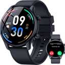 Smart Watch, 1.39" Smartwatch for Women (Answer/Make Call), Fitness Activity Tracker with Heart Rate & Sp02 Monitor, 100+ Sport Modes, IP68 Waterproof Fitness Watch for Android iOS,Carbon Black