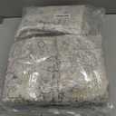 GRANNY SAYS Boho Kitchen Rug Sets of 2, Non Slip Washable Faux Wool Kitchen Mats for Floor, Thick Soft Anti-Fatigue Comfort Standing Mat Runner Rugs for Hallway Laundry Room, Beige (1'8" x 4' (20" x 48" + 20" x 32"))