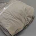 H.VERSAILTEX Rich Velvet Stretch 2 Piece Cover Chair Slipcover Sofa Cover Furniture Protector Couch Soft with Elastic Bottom Chair Couch Cover Width Up to 49 Inch (Chair, French Oak)