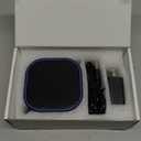 Magicteam White Noise Machine with 20 Non Looping Natural Soothing Sounds Memory Function 32 Levels of Volume Powered by AC or USB and Sleep Sound Timer Therapy for Baby Kids Adults Black