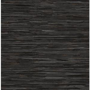 NuWallpaper Black Grassweave Peel and Stick Wallpaper, NUS4992