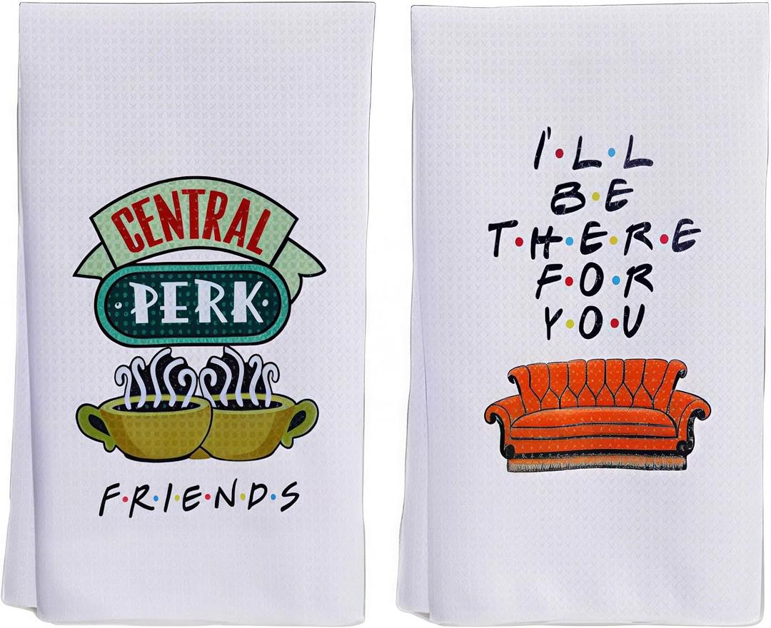 friends Tv Show Merchandise Apron for Women Funny Fan Lover Merchandise Fans Gifts BBQ Kitchen Cooking Aprons