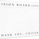 Premium Vision Board Bulletin Board - Minimalist Dream Board, DIY Visual Pinboard for Manifestation, Perfect for Vision Boarding Kit and Manifesting Supplies, 17x23 inches
