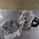 Mueller Rapid Boil Electric Tea Kettle 1.8L  Borosilicate Glass & Stainless Steel  BPA-Free Hot Water Boiler, LED Light, Auto Shut-Off, Boil Dry Protection Fast Water Heater  Kitchen Appliances