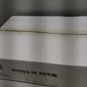 Ceiling Fan with Lights and Remote - Low Profile 20" Flush Mount Ceiling Fans, Smart Fandelier 6-Speed Dimmable LED 3000K-6000K for Bedroom (Black)