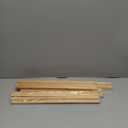 Yellow Mountain Imports 18-Inch Natural Pine Wooden Mahjong Racks with Pushers - Set of 4 (Racks with Pushers Only)