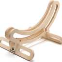 ROCKBROS Indoor Bike Stand Floor Bicycle Storage Rack Wooden Display Stand for 700C Road Bikes (23C-30C) Bike Stop and Wheel Holder