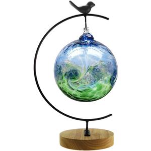CXLE Ornament Display Stand, Ornament Stand Holder Iron Pothook Stand for Hanging Glass Globe Air Plant Terrarium, Witch Ball, Christmas Ornament and Home Wedding Decoration