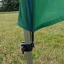 Vispronet Premium Large Feather Flag Pole Set  Swooper Flag Pole Set Includes (5) Poles, (1) Carrying Bag  Fits 2.6ft x 11.2ft Feather Flags (No Flag Included, Pole Set Only)