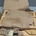 Extra Large Corner Bread Box for Kitchen Countertop, 16.5 inch Bamboo Double Layer Bread Storage with Glass Wavy Door Panel, Eco-Friendly and Stylish Design