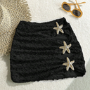 Soleia Women's Summer Beach Starfish Decor Bikini Bottom Swimwear XL