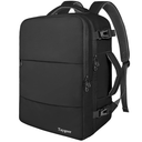 Taygeer Travel Backpack for Men Women, Carry On Backpack with Shoe Pouch, TSA 17.3inch Laptop Mochila Flight Approved, Nurse Bag Casual Daypack for Weekender Business Hiking,Black