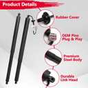 Rear Liftgate Power Support Shock Strut Compatible with 2016-2019 Ford Explorer Ford Police Interceptor Utility Base Electric Tailgate Lift Actuator Replaces OE# GB5Z14B351A GB5Z78406A10A (Pair)