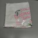 2 x Pink Christmas Pillow Covers 18x18, North Pole & Coquette Bow Tree Pillows for Couch & Living Room Decor