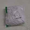 Full Bodysuit Include Zipper Helper Unisex Spandex Stretch Adult Costume Zentai Disappearing Man Body Suit (Medium, White)