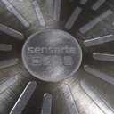 SENSARTE Ceramic Nonstick Frying Pan Skillet with Lid, 12 Inch Large Deep Frying Pan, 5 Qt Saute Pan, Induction Pan, Healthy Non Toxic Cooking Pan with Helper Handle, PFOA PFAS PTFE Free