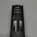 Aquasonic Black Series Ultra Whitening Toothbrush – ADA Accepted Electric Toothbrush- 8 Brush Heads & Travel Case – 40, 000 VPM Electric Motor & Wireless Charging - 4 Modes w Smart Timer