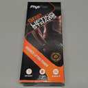 3 Pack Grip Lifting Straps for Weightlifting and Strength Training, Premium Cotton and Padded Wrist Wraps, Gym Deadlift for Men & Women (Black, 1-Pair)