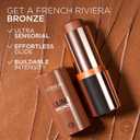 L'Oreal Paris Lumi Bronze Le Stick Soleil Bronzer Stick, Cream-To-Powder Bronzer For A Sunkissed Face Makeup Glow, 100 Sunkissed Ros