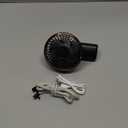 Portable Handheld Fan, Portable Fan Rechargeable, 4000mAh, 180 Adjustable, 6 Speed Wind, Display Electricity in Real Time, USB Rechargeable Foldable F an, Quiet Personal Fan as Power Bank (Black)