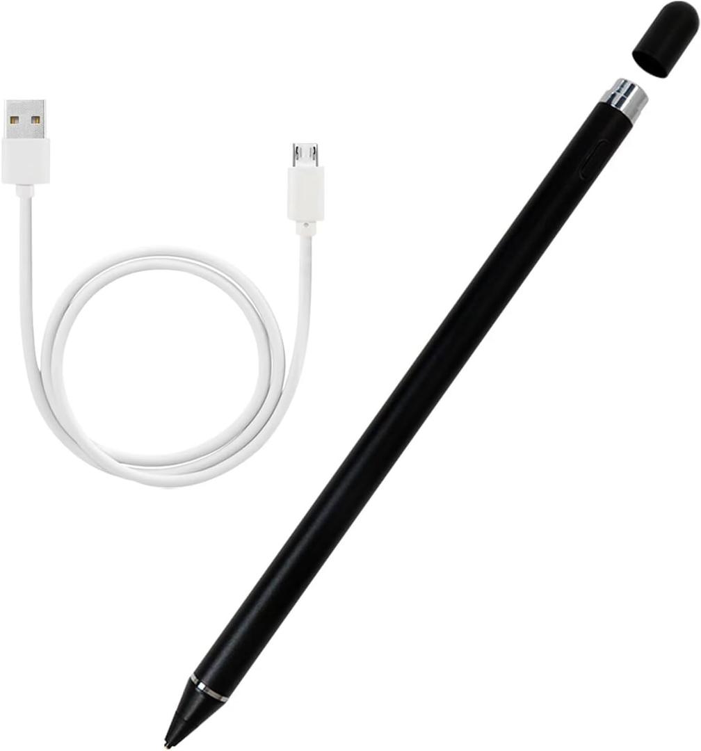 Universal Stylus Pen Drawing Tablet Capacitive Screen Multicolor Caneta Touch Pen Smart Pencil Accessories Capacitive Pen(Black)
