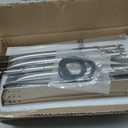 Replacement Kit for Kitchen Aid 720-0745B 740-0780 860-0012 720-0745 720-0745A, 7MM Solid Stainless Steel Cooking Grates, Burners and Heat Plates for Kitchenaid Grill Replacement Parts